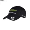 2023 Fashion Ball Cap Casual Sun Hat Aston Martin F1 Team Men's and Women's Baseball Cap Men's and Women's Baseball Cap 08zi