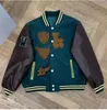 Neue Mode Baseball Mantel Uniform Mode Jacke Einreiher Warme Jacken Paare Frauen Männer Varsity Mäntel Herren Designer Kleidung S-XL Größe