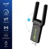 Schede di rete 1800Mbps WiFi 6 Adattatore USB 3.0 802.11AX Dual Band 2.4G5GHz Wireless Wi-Fi Dongle Scheda di rete RTL8832AU Supporto Win 1011 PC 230713