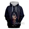 Hommes Hoodies Mode Film La NUN 3D Imprimé Vêtements Streetwear Hommes Sweat À Capuche Pull À Capuche Tops H02