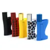 Pipe pliante en plastique Mini Type pliable Cigarette tabac multifonctionnel métal fumer tuyau pliant tuyau briquet fit