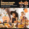 Inne imprezy imprezowe Halloween Pumpkin Snack Bowl Stojak na cukierki koszyk magazynowy Uchwyt deserowy Dekoracja DIY 230713