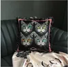 Luxury Cat HDesigner Decorativo Cuscino da tiro Fashion Classic Lettera G Cuscino Tessili per la casa Federa per divano auto Alta qualità