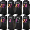 Print Men Youth Basketball Jaime Jaquez Jr Jersey 11 Josh Richardson Jimmy Butler 22 Bam Adebayo 13 Caleb Martin 16 Kevin Love Kyle Lowry Tyler Herro Duncan Robinson