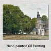 The Chapel Notre-dame De Grace at Honfleur Claude Monet Painting Impressionist Art Hand-painted Canvas Wall Decor High Quality