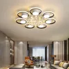 Plafondverlichting Modern Led voor woonkamer Slaapkamer Hangarmatuur Keuken Kristallen lamp