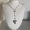 Choker The Cupids Daydream Locket Beaded Chain Layered Necklace Rosary Y2K Handmade Trendy Women's Statement Jewelry Gift