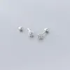 Studörhängen Colusiwei äkta 925 Sterling Silver Blooming Dandelion Tiny Liten Delicate for Women Fashion Jewelry 2023