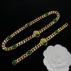 Hiphop Luxury Design Gold Chain Classic Fashion Lion Head Collece Ожерелье толстого цепи