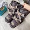 Kids Boots Shoes Toddlers australian snow Boot uggi classic Girls With bows bowknot shoe baby Children winter shoe Footwear