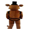 2019 Высококачественные пять ночей в FNAF FNAF FREDDY FAZBEAR MASCOT COSTUME CARTOON MASCOT Custom235d