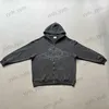 Мужские толстовка толстовок 23 -е годы Broken Planet Earth Zip Zip Hoodie толстовка на молнии