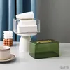 Tissue Boxes Napkins Draw paper box table paper towel box home living room creative multi-functional coffee table dining room desktop bedroom R230714