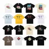 t-shirts Men Designer White T Shirt Casual Fashion Loose Short T-shirt Men Women Street Clothes r2J2#