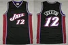 Retro Ed 32 Jerseys Basketball Malone 12 John Stockton Jersey Men Mitchell Ness 1996-97 Wersja z siatki twardo drewno liściaste klasyczne zużycie vintage 67235 56360 55294