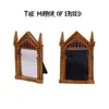 Decorative Objects Figurines Erised Standing Bookshelf's Mirror Decoration Wizard Project Magical Object Wizard Home Decoration Fantasy Gift 230713