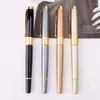 Luxury Metal Neutral Gel Ink Sign Signature Pen Writing Stationery Office Suppli