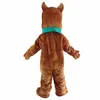 Nouveau Scooby Doo Chien Mascotte Costume Taille Adulte Déguisement Noël 304V