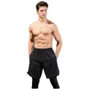 Men's Shorts Men Basketball Running Cycling Sports Shorts Fitness Boy Football Pants Workout Outdoor Yoga Gym Training Black Zipper Pocket 230714