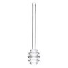 50 st mycket 15 cm klart glas Stirrer Stirrers Honey Dipper Spoon Stick For Honey Jar Collect and Dispense Tool Tool i0714