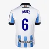 4XL Real Sociedad 2023 2024 Camisas de futebol OYARZABAL X PRIETO PORTU DAVID SILVA Camisa de futebol TOMAR 23/24 Carlos Fernandez camiseta de futbol Homens kit infantil Equipamento