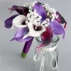 Dekoratif Çiçekler Düğün Gelin Buket Calla-Lily Çiçek Nedime Yapay Gelin Tutma Nişan Dekorasyon