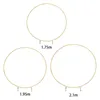 Party Decoration Circle Balloon Arch Frame Reusable Backdrop Stand Supplies For Outdoor Events Lawn Wedding