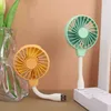 Electric Fans USB Plug-In Mini Fan Justerbar bärbar Summer Cooling Fan Flexied Bendable Silent Fans Handheld Fans For Power Bank Laptop