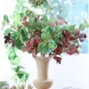 Decoratieve Bloemen Gesimuleerde Driekleurige Jaspis Blad Kunstplanten Bonsai Epiphyllum Home Party Bruiloft Decoratie