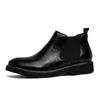 Orijinal Deri Erkekler Chelsea Boots İç Yükseklik ayak bileği botları artı boyut 37-46 Elbise Bot Bota Maskulina