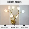 Lampa ścienna LED Firefly Nowoczesna stylowa gałąź drzewa nordycka wewnętrzna oświetlenie sypialnia Dekoracja salonu do domu