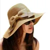 Cappelli a bordo largo 2023 Cappello di paglia vuota di moda per donne Summer Sun Beach Protection Ladies Party Wholesale Sunier L5