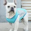 Abbigliamento per cani Gilet rinfrescante per animali domestici Camicia estiva per cani di grossa taglia T-shirt leggera riflettente ad asciugatura rapida Canotta in rete traspirante