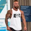 Canottiere da uomo Seven Joe Abbigliamento di marca Bodybuilding Fitness Uomo Top allenamento BEAST print Vest Stringer sportswear Canotta 230713