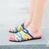 GAI Colorful Women Slippers Hollow Out Flat Shoes Ladies Summer Sandals Outside Slides Casual Beach Mules Footwear 230713