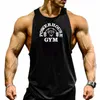 Heren Tank Tops Muscle Guys Bodybuilding Hemd Shirt Gym Stringer Vest Fitness Kleding Top Stijl 230713