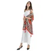 Halsdukar Summer Street Fashion Shawl Ethnic Wind Cotton Scarf Travel Sunscreen