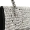 Sacs de soirée Pu incrusté argent or sac à main mode sac de messager pour dame mariage ou fête embrayage femme sac à main 230713