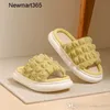 Mooie Dames Slides Slippers Designer Linnen Slipper Slide Vrouwelijke Indoor Home Dikke Bodem Anti-slip Zweet Katoen Linnen Coole Sandalen Schoenen