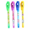 20Pcs Children's Pen Invisible Writing Pens For Students Multi-functional Ballpoint UV Fluorescent Marker