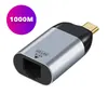 Adattatori di rete Adattatore convertitore Ethernet LAN USB tipo C 3.1 RJ45 da USBC a 1001000 M Gigabit Spina di rete cablata esterna per MacBook Win 7810 230713