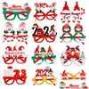 Décorations De Noël 2023 Ans P O Props Happy Party Feutre Tissu Lunettes Cadre Pour Adts Enfants Drop Delivery Home Garden Festive S Dh6Xu