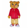 Verkoop als taart Daniel Tiger Mascot Costume Daniel Tiger Fur Mascot Costumes301C