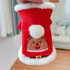 Dog Apparel Universal Stylish Christmas Beans Pet Coat Lightweight Clothoon Pictures For Autumn