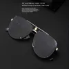 Sunglasses Newly arrived men's luxury retro aviation style sunglasses Women's brand design dual beam cold driving sunglasses Oculos Z230726