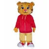 Verkoop als taarten Daniel Tiger Mascot Costume Daniel Tiger Fur Mascot Costumes250P