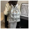 Duffel Bag stora kapacitet ryggsäckar högkvalitativa utrymme bomull kvinnlig väska skola rese bagpack nylon down ladies bookbag 230714