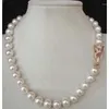 Pendant Necklaces Wonderful! 18"; 9-10MM GENUINE WHITE SOUTH SEA AKOYA PEARL NELACE Natural Jewelry