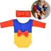 Keepsakes Baby P Ography Props Costume Accessories Boy Outfits Overall Born 0 till 3 månaders kläder för flicka Födelse skytte Romper Set 230713