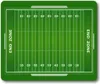 Padowa podkładka piłkarska American Football Field Passonized Prostokąt bez poślizgu Guma MysePad MousePad Mouse